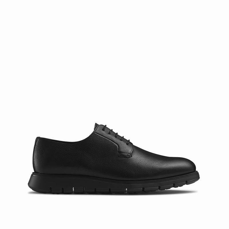 Sapatos de Amarrar Russell And Bromley Socialite Masculino Pretas | HDB5143TR