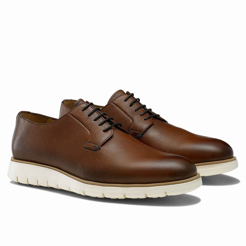 Sapatos de Amarrar Russell And Bromley Socialite Masculino Marrom | XKJ3169MC