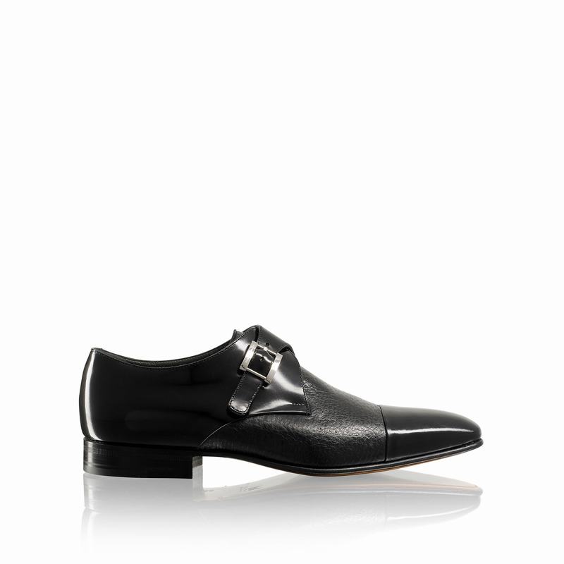 Sapatos de Amarrar Russell And Bromley Trieste Masculino Pretas | USY297KS