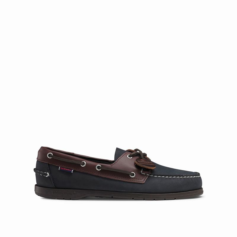 Sapatos de Vela Russell And Bromley Docksides Masculino Azuis | UZI7721PR