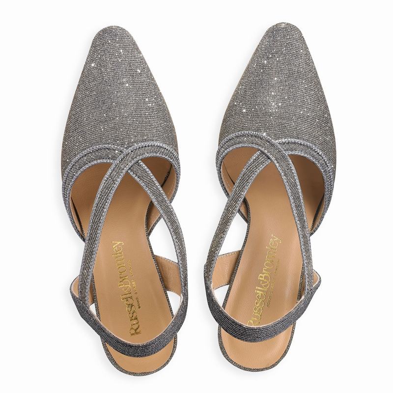 Scarpins Russell And Bromley Xtatic Feminino Metallic | AEH393DJ