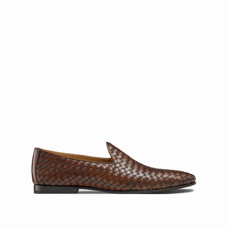 Slip On Russell And Bromley Baron Masculino Marrom | AKA3847BO