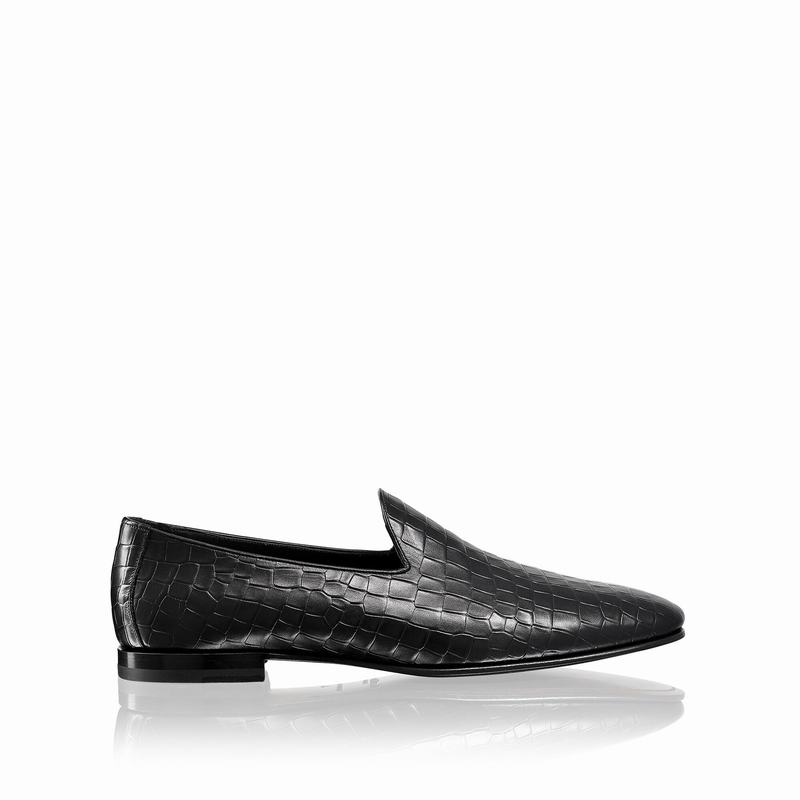 Slip On Russell And Bromley Baron Masculino Pretas | LOR9094JD