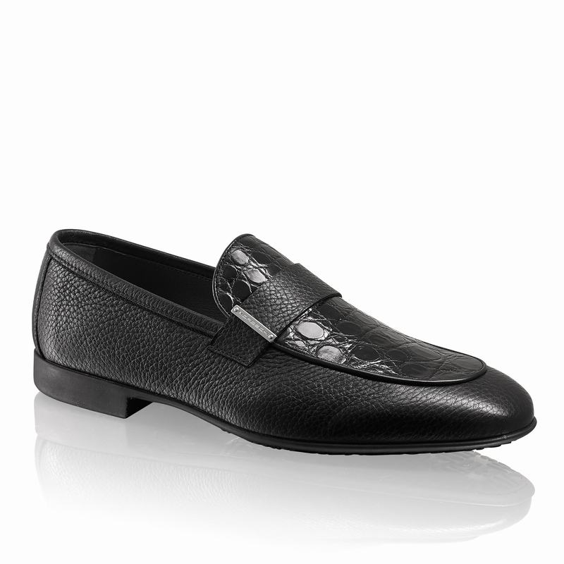 Slip On Russell And Bromley Bellagio Masculino Pretas | NCB9253QF