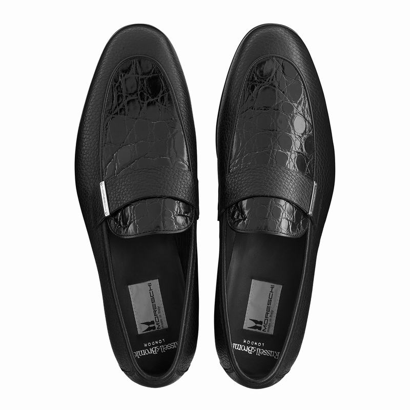 Slip On Russell And Bromley Bellagio Masculino Pretas | NCB9253QF