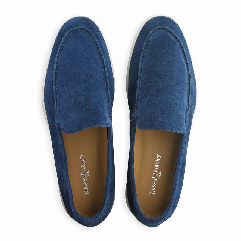 Slip On Russell And Bromley Carmel Masculino Azuis | MYN4584IK