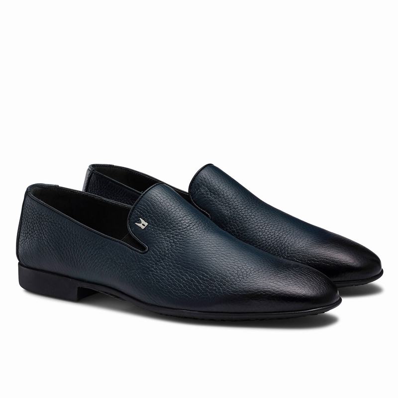 Slip On Russell And Bromley Diretto Masculino Azuis | DPP5951XH