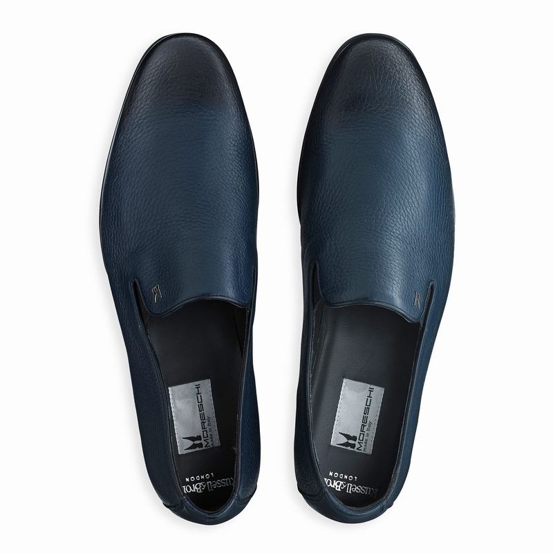 Slip On Russell And Bromley Diretto Masculino Azuis | DPP5951XH