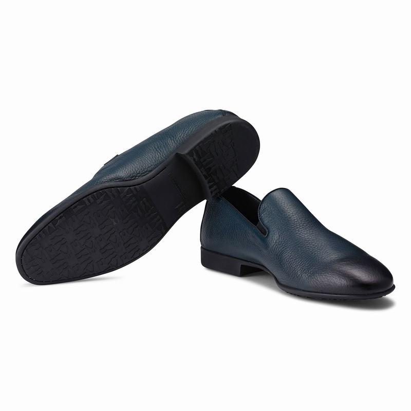 Slip On Russell And Bromley Diretto Masculino Azuis | DPP5951XH