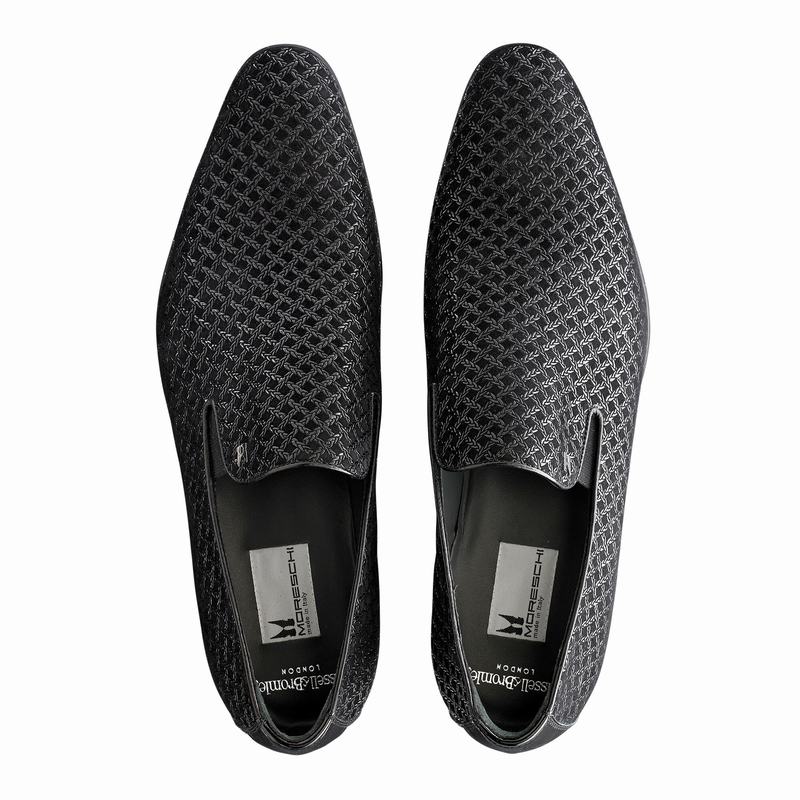 Slip On Russell And Bromley Meander Masculino Pretas | JKR4058GO