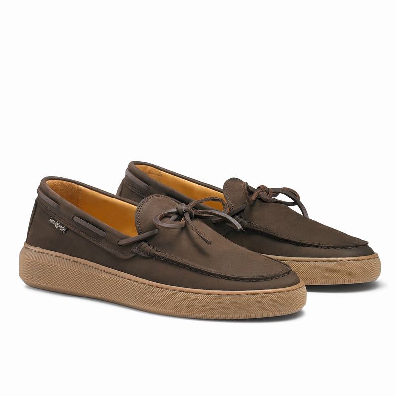 Slip On Russell And Bromley On Shore Masculino Marrom | IQZ6269WT