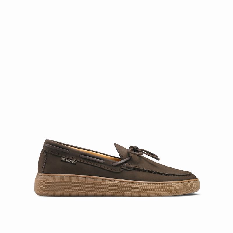 Slip On Russell And Bromley On Shore Masculino Marrom | IQZ6269WT