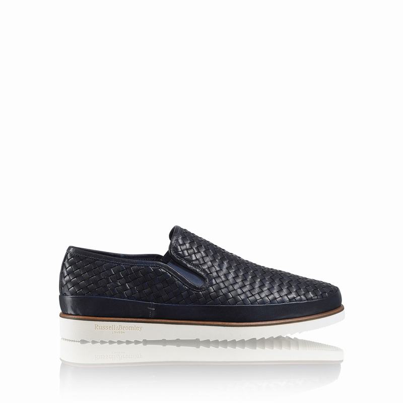 Slip On Russell And Bromley Sanmarino Masculino Azuis | JFZ3154VO