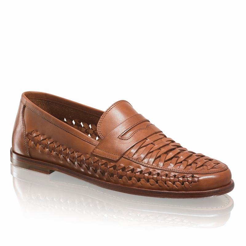 Slip On Russell And Bromley Uppercut Masculino Marrom | ERD748FH