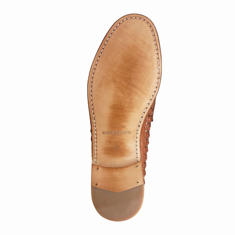 Slip On Russell And Bromley Uppercut Masculino Marrom | ERD748FH