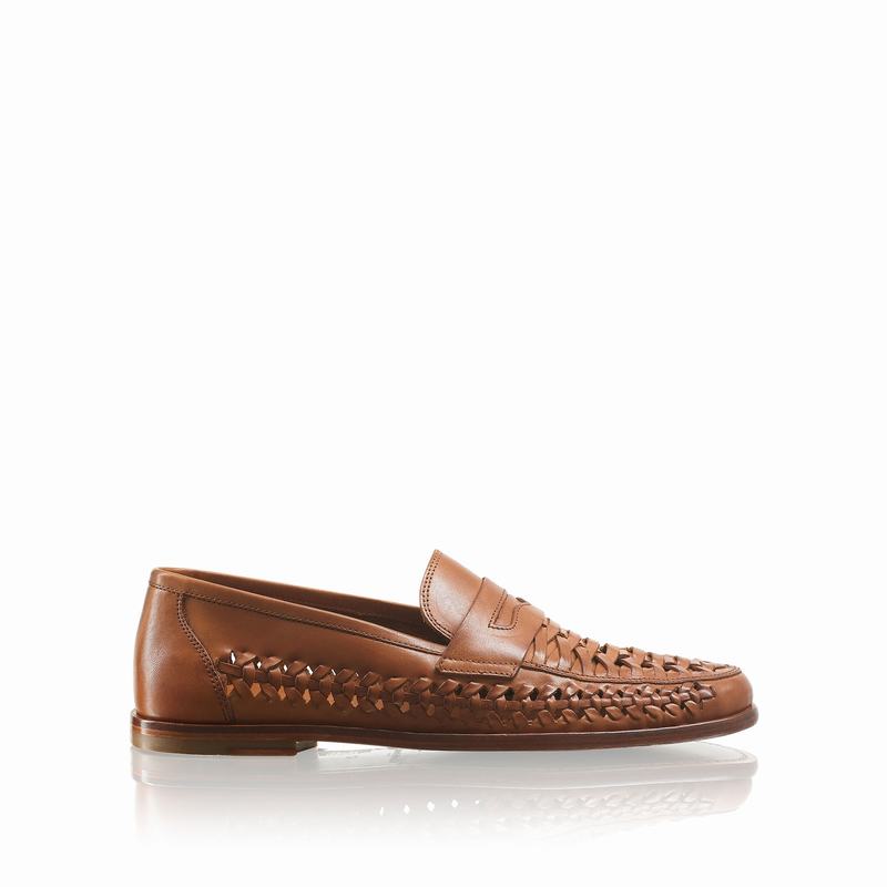 Slip On Russell And Bromley Uppercut Masculino Marrom | ERD748FH