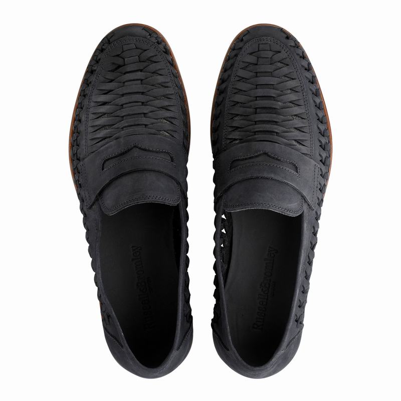 Slip On Russell And Bromley Uppercut Masculino Azuis | PQM22100EI