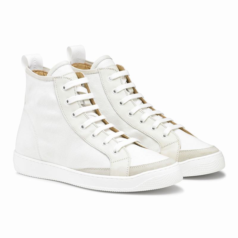 Tenis Alto Russell And Bromley Home Run M Masculino Branco | AQX217EU