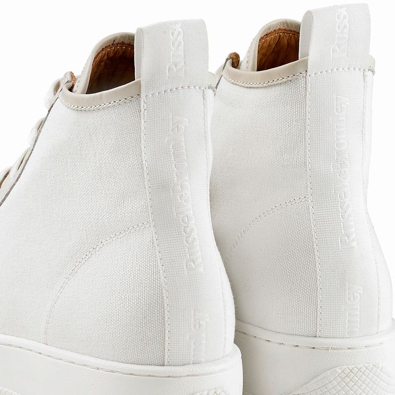 Tenis Alto Russell And Bromley Homerun Feminino Branco | ZNK5130HI