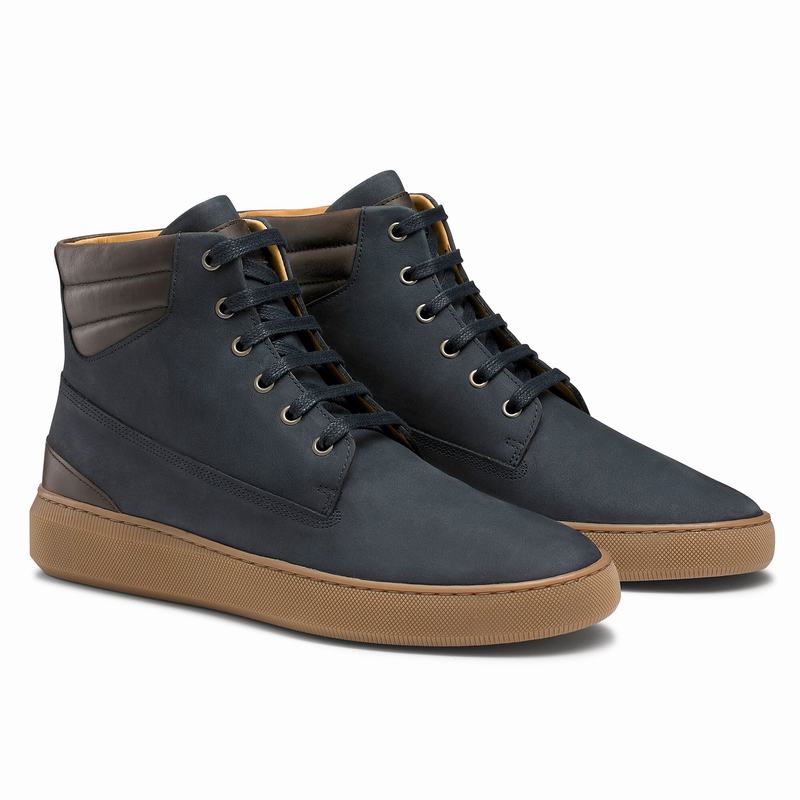 Tenis Alto Russell And Bromley Landmark Masculino Azuis | PSN5565WC