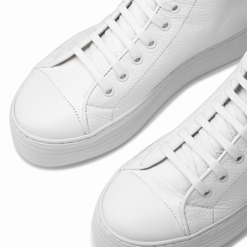 Tenis Alto Russell And Bromley Saturn Hi Feminino Branco | HXV1024YY