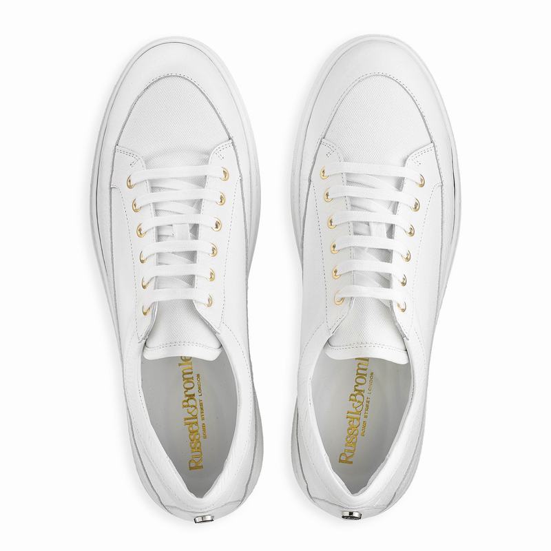 Tenis Baixo Russell And Bromley Belair Feminino Branco | JWE7027RL