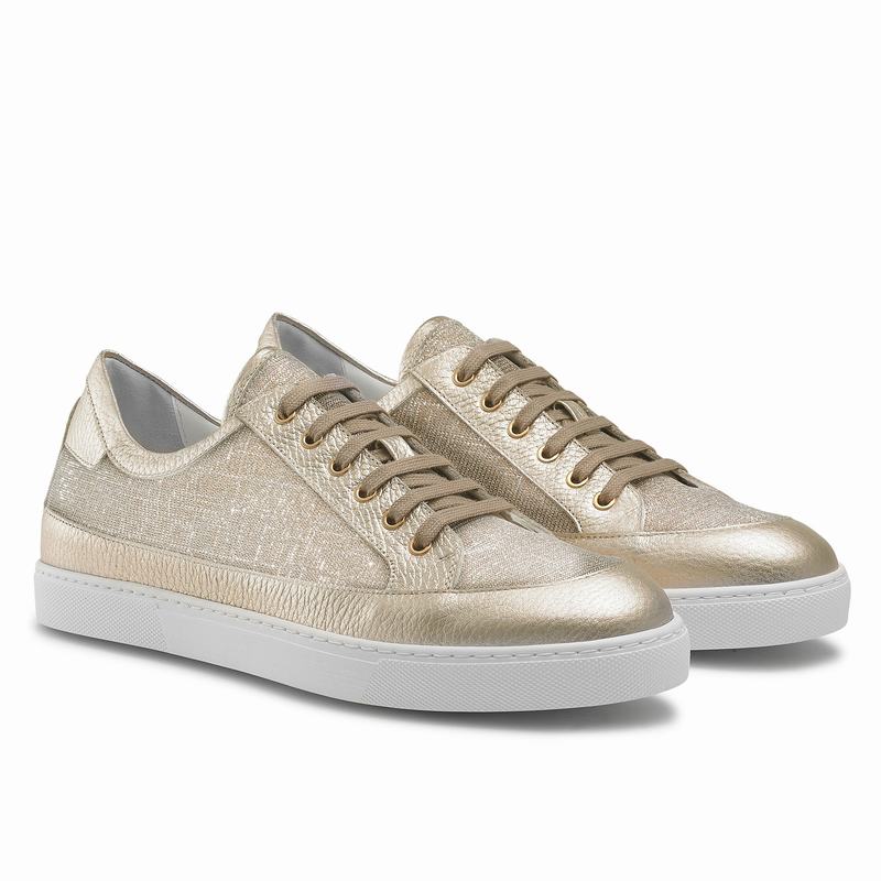 Tenis Baixo Russell And Bromley Belair Feminino Metallic | SND458FX