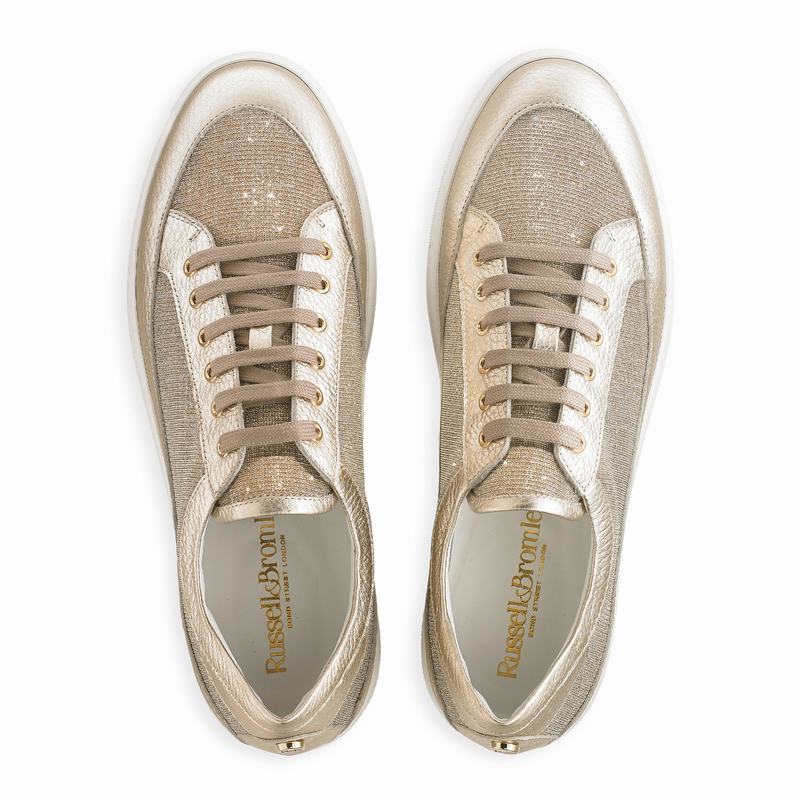 Tenis Baixo Russell And Bromley Belair Feminino Metallic | SND458FX