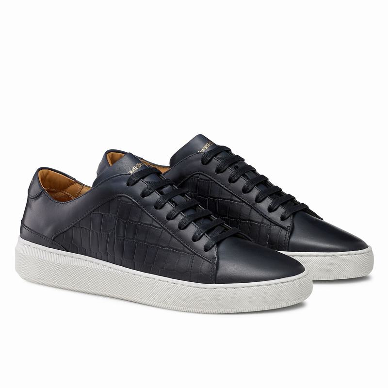 Tenis Baixo Russell And Bromley Clear Run Masculino Azuis | ZSE417MU