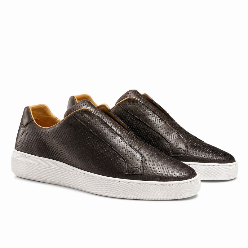 Tenis Baixo Russell And Bromley Clearway M Masculino Marrom | UGU6239OD