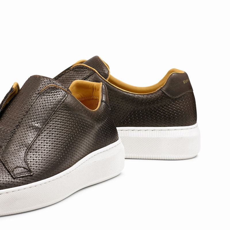 Tenis Baixo Russell And Bromley Clearway M Masculino Marrom | UGU6239OD