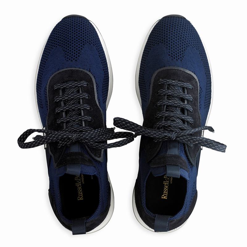 Tenis Baixo Russell And Bromley Fly Guy Masculino Azuis | NMX243JP