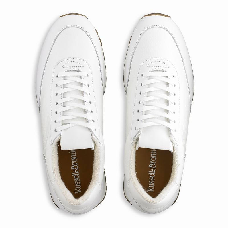 Tenis Baixo Russell And Bromley Out Run Masculino Branco | DKY801DR