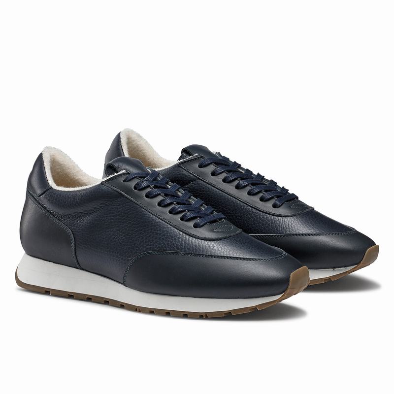 Tenis Baixo Russell And Bromley Out Run Masculino Azuis | ZEL9870CG