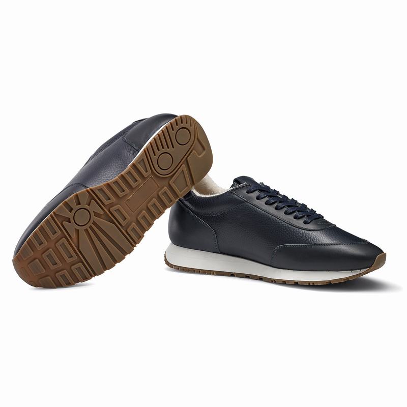 Tenis Baixo Russell And Bromley Out Run Masculino Azuis | ZEL9870CG