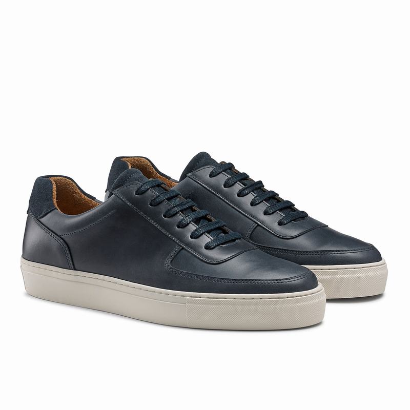 Tenis Baixo Russell And Bromley Outfield Masculino Azuis | TWN717CP