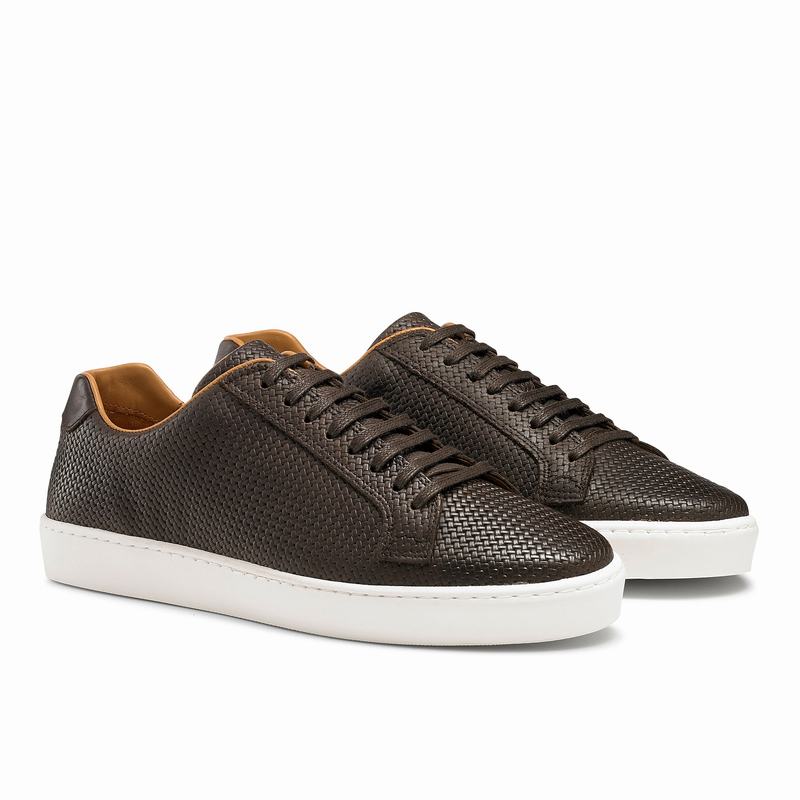 Tenis Baixo Russell And Bromley Park Run Masculino Marrom | IRY5085KS