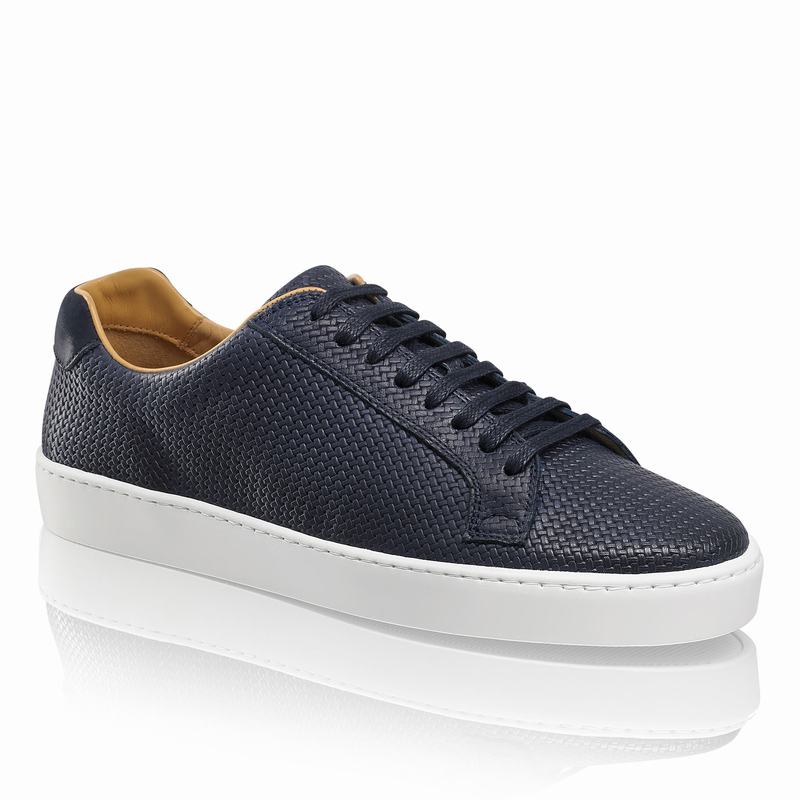 Tenis Baixo Russell And Bromley Park Run Masculino Azuis | RNH4762OC