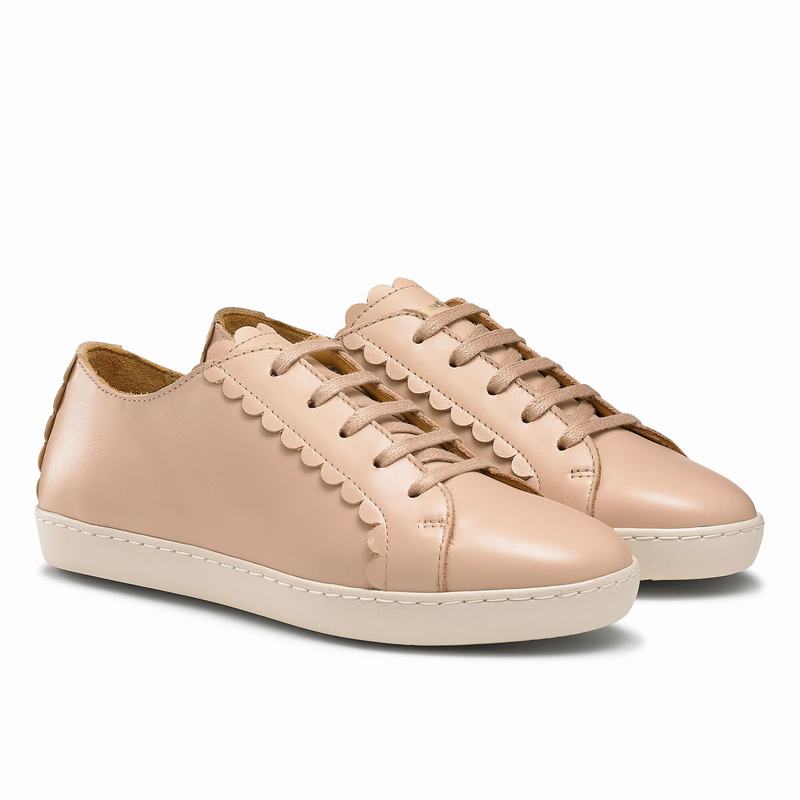 Tenis Baixo Russell And Bromley Peony Feminino Rosa | TKI6013OZ