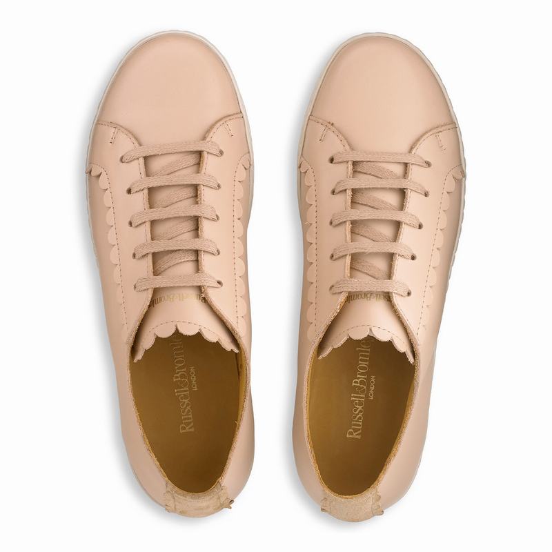 Tenis Baixo Russell And Bromley Peony Feminino Rosa | TKI6013OZ