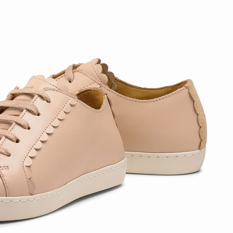 Tenis Baixo Russell And Bromley Peony Feminino Rosa | TKI6013OZ