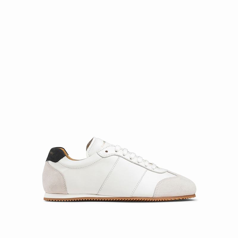 Tenis Baixo Russell And Bromley Pop Up Feminino Branco | IVT9974ZK