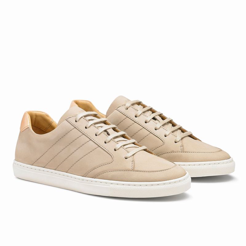 Tenis Baixo Russell And Bromley Retrospect Masculino Caqui | BPJ2070DM