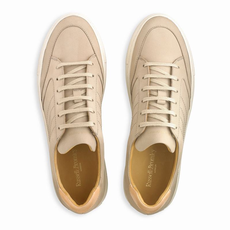 Tenis Baixo Russell And Bromley Retrospect Masculino Caqui | BPJ2070DM