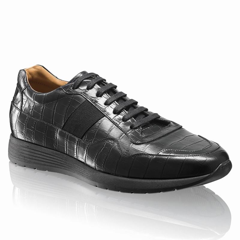 Tenis Baixo Russell And Bromley Run Time Masculino Pretas | PAF2956OY