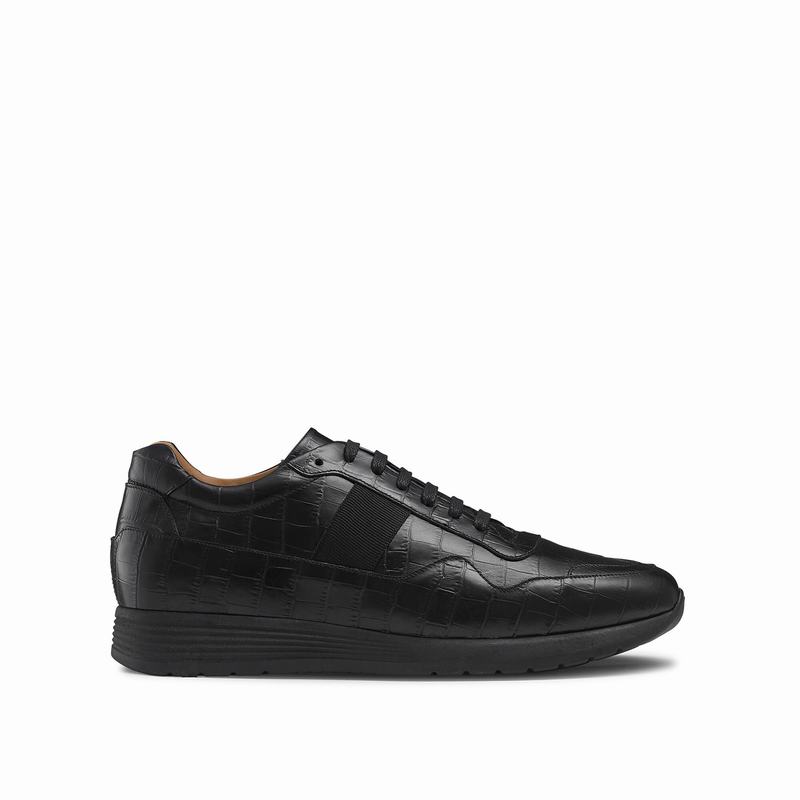 Tenis Baixo Russell And Bromley Run Time Masculino Pretas | PAF2956OY