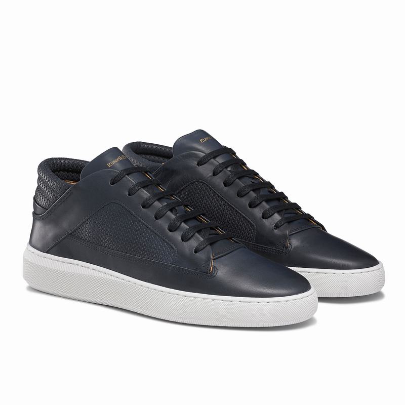 Tenis Médio Russell And Bromley Milestone Masculino Azuis | BRL3849UK