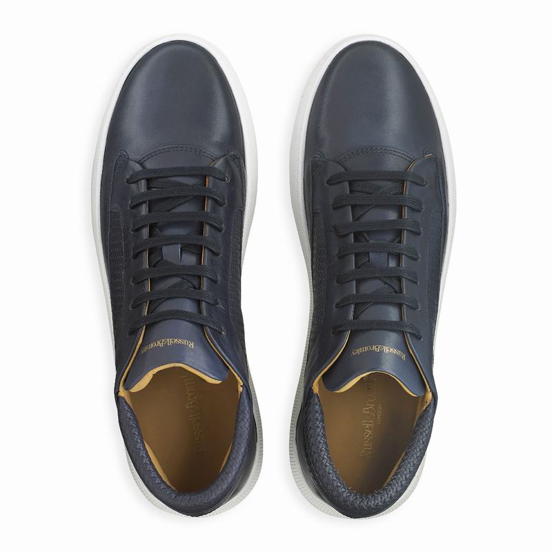 Tenis Médio Russell And Bromley Milestone Masculino Azuis | BRL3849UK