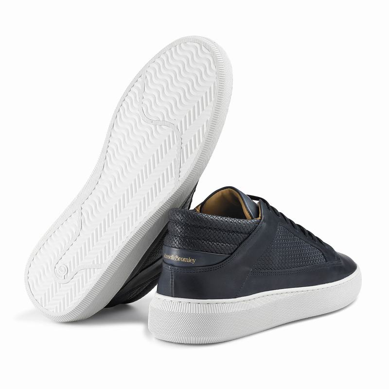 Tenis Médio Russell And Bromley Milestone Masculino Azuis | BRL3849UK