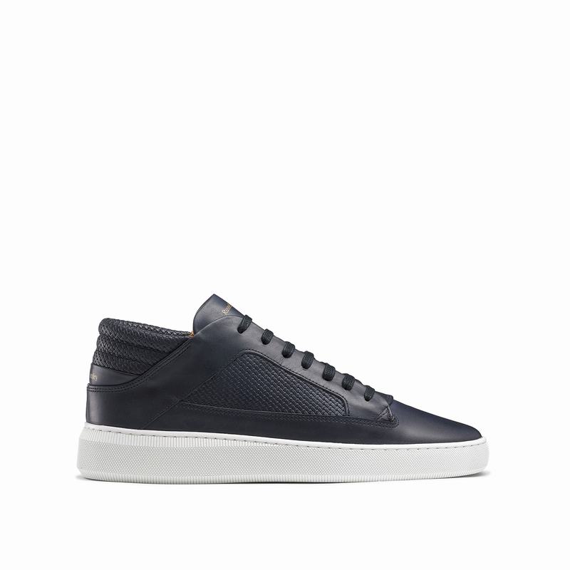 Tenis Médio Russell And Bromley Milestone Masculino Azuis | BRL3849UK